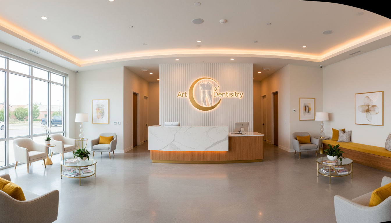 Our welcoming reception area